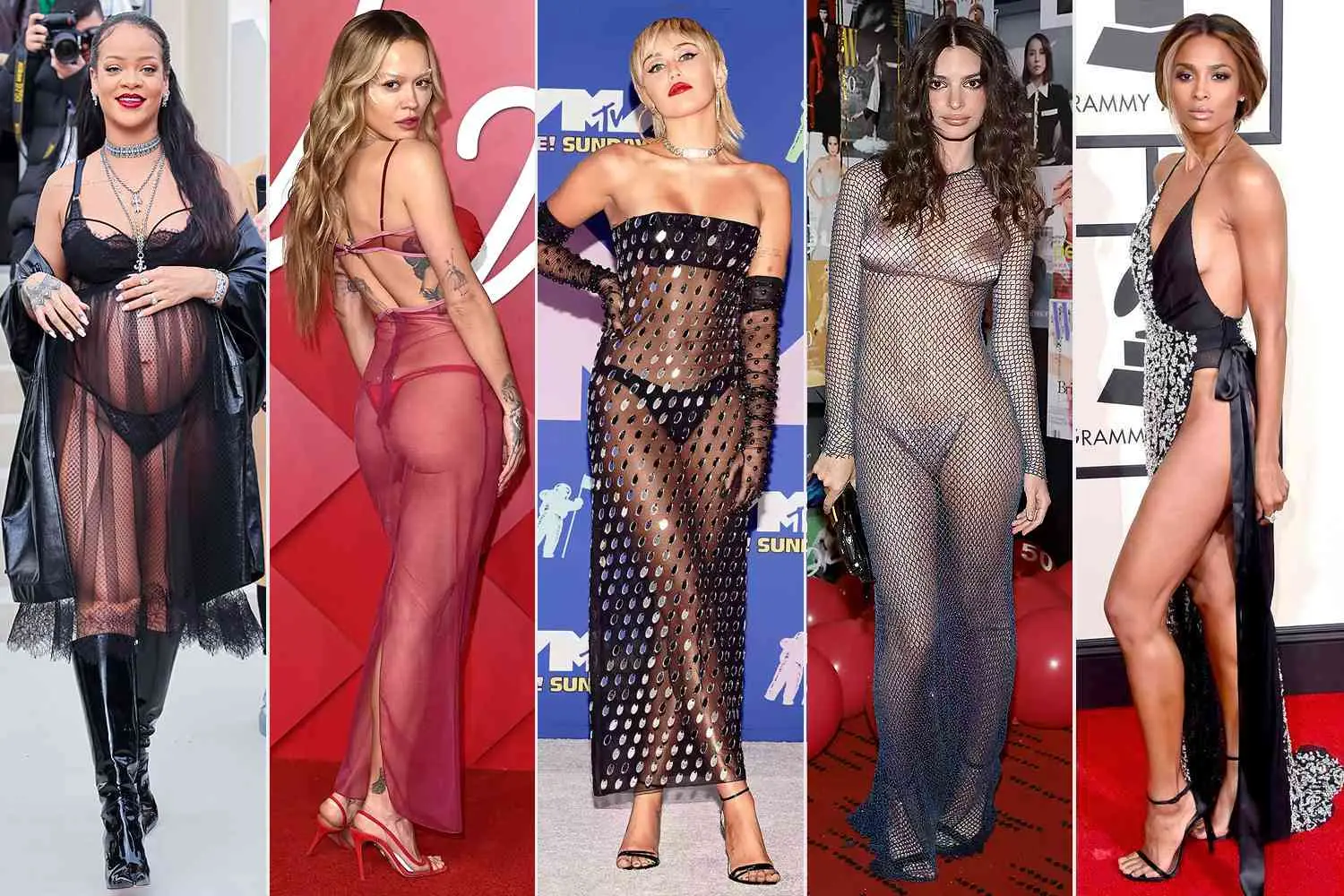 The Sexiest and Straight-Up 'Naked' Dresses to Hit the Red Carpet | Flipboard