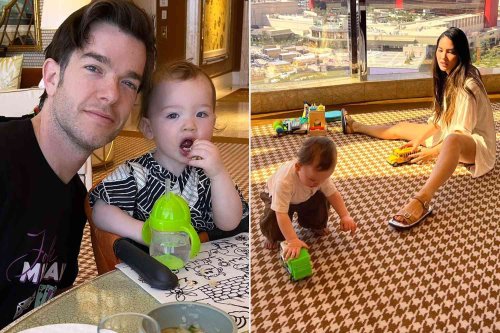 Olivia Munn Shares Photos of John Mulaney, Son Malcolm: 'Partying in