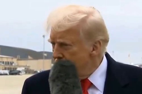 Donald Trump Gets Hit in the Face with a Microphone, Jokes Reporter ‘Just Became a Big Story’