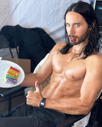 Jared Leto Defies Age with Shirtless Photo and 50th Birthday Cake