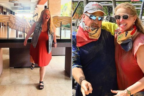 Christine Brown Gets Muddy and Earns Her Wings on Dominican Republic Vacation with Husband David Woolley