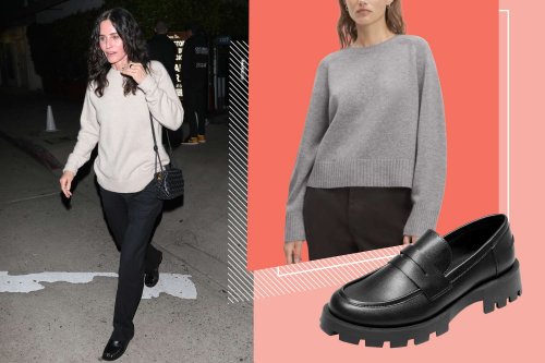 Courteney Cox Was Spotted in the Timeless Shoe That Other Celebs Are Stepping Out in Now, Too
