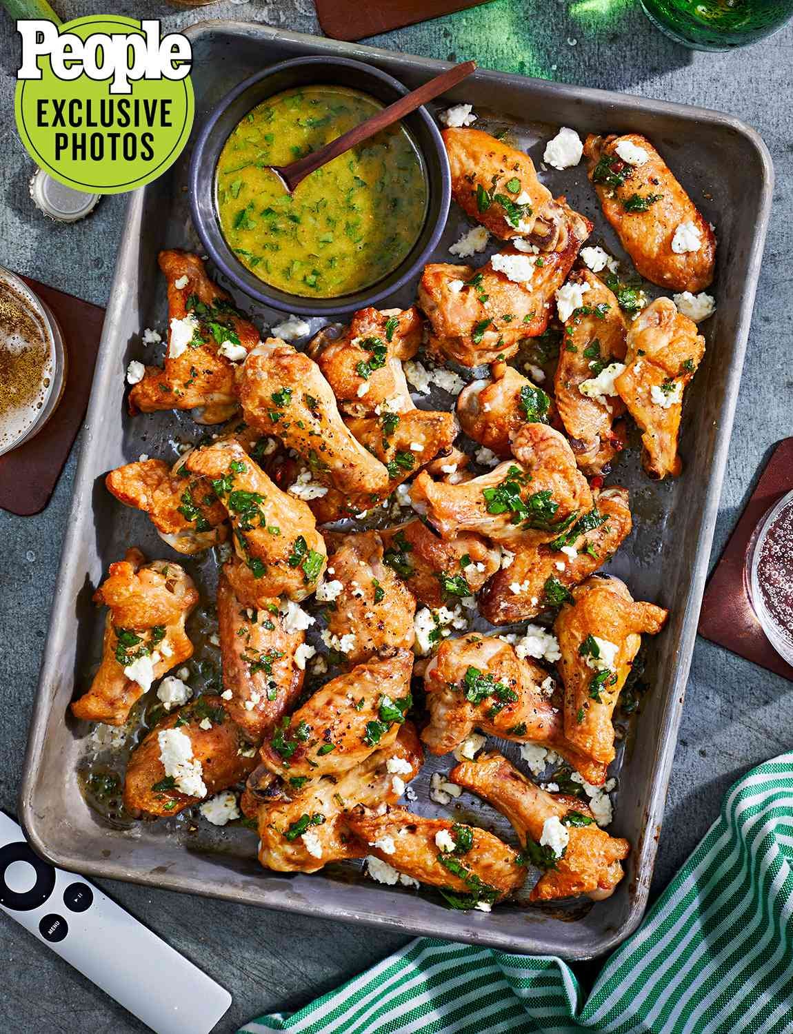 Mashama Bailey's Baked Greek-Style Chicken Wings with Feta