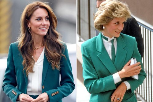 How Kate Middleton's Power Pantsuit Era Nods to Princess Diana: 'She's Transforming Before Our Eyes'