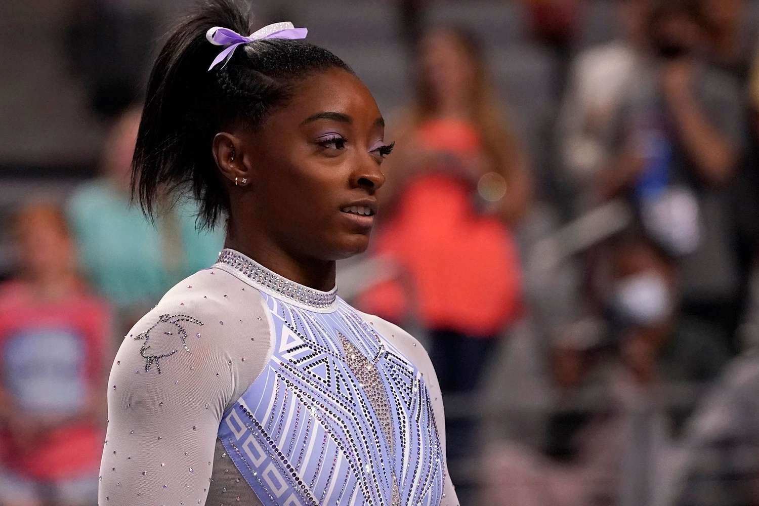 Simone Biles Says She Wears a Goat on Leotard to 'Hit Back at the Haters'