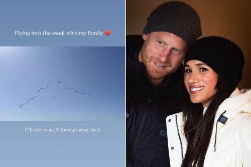 Meghan Markle Shares Rare Video Taken by Prince Harry, Sweetly Calling Him 'My H'