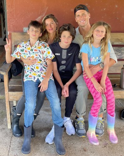 Gisele Bündchen Steps Out with Her Kids as Sources Confirm She and Tom Brady Hired Divorce Lawyers