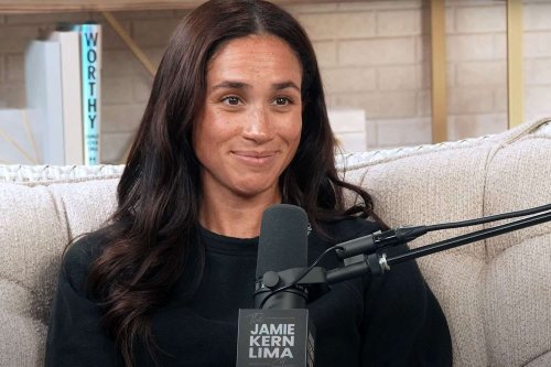 Meghan Markle Goes Makeup-Free in Sweats and Sneakers for Her First-Ever Podcast Interview