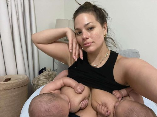 Ashley Graham Defends Decision to Stop Breastfeeding Twins amid People Saying 'How to Feed Your Child'