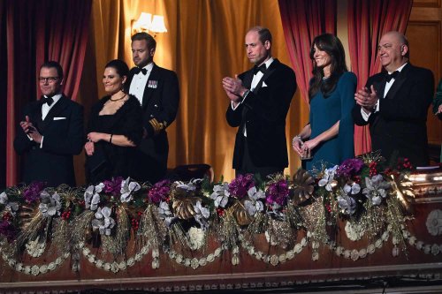 Royal Double Date! Kate Middleton and Prince William Take Princess Victoria and Prince Daniel to a Show