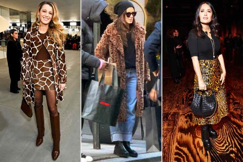 Sandra Bullock, Blake Lively, and More Stars Are Walking Proof That Animal Print Is Making a Comeback