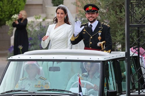 The Bride Wore Flats! All About Princess Rajwa of Jordan's Royal Wedding Style and Sparkling Tiara