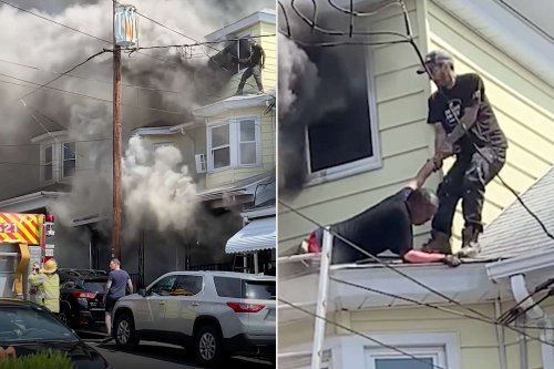 Dad Risks Life to Rescue Neighbor from Pennsylvania House Fire – and It Was All Caught on Video