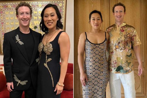 Mark Zuckerberg and Wife Priscilla Chan Match During Anant Ambani's Pre-Wedding Celebration: 'Getting Wild'