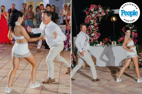 Bride and Her Dad Shock Wedding Guests with Epic Father-Daughter Dance! (Exclusive)