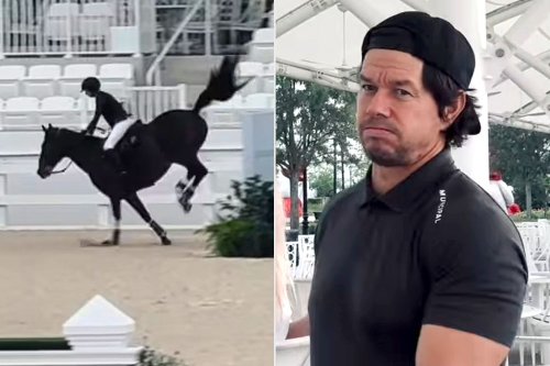 Mark Wahlberg Is a Stressed Horse Show Dad in New Video of Daughter Grace: ‘Never Been More Nervous’