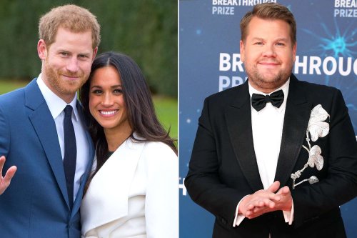 James Corden Visits Meghan Markle and Prince Harry at Their California Home