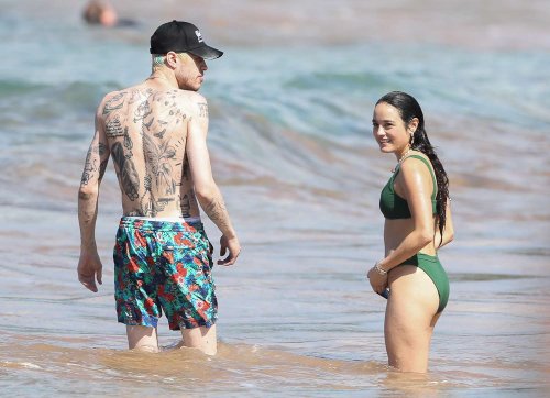 Pete Davidson and Chase Sui Wonders Hit the Beach in Hawaii Together