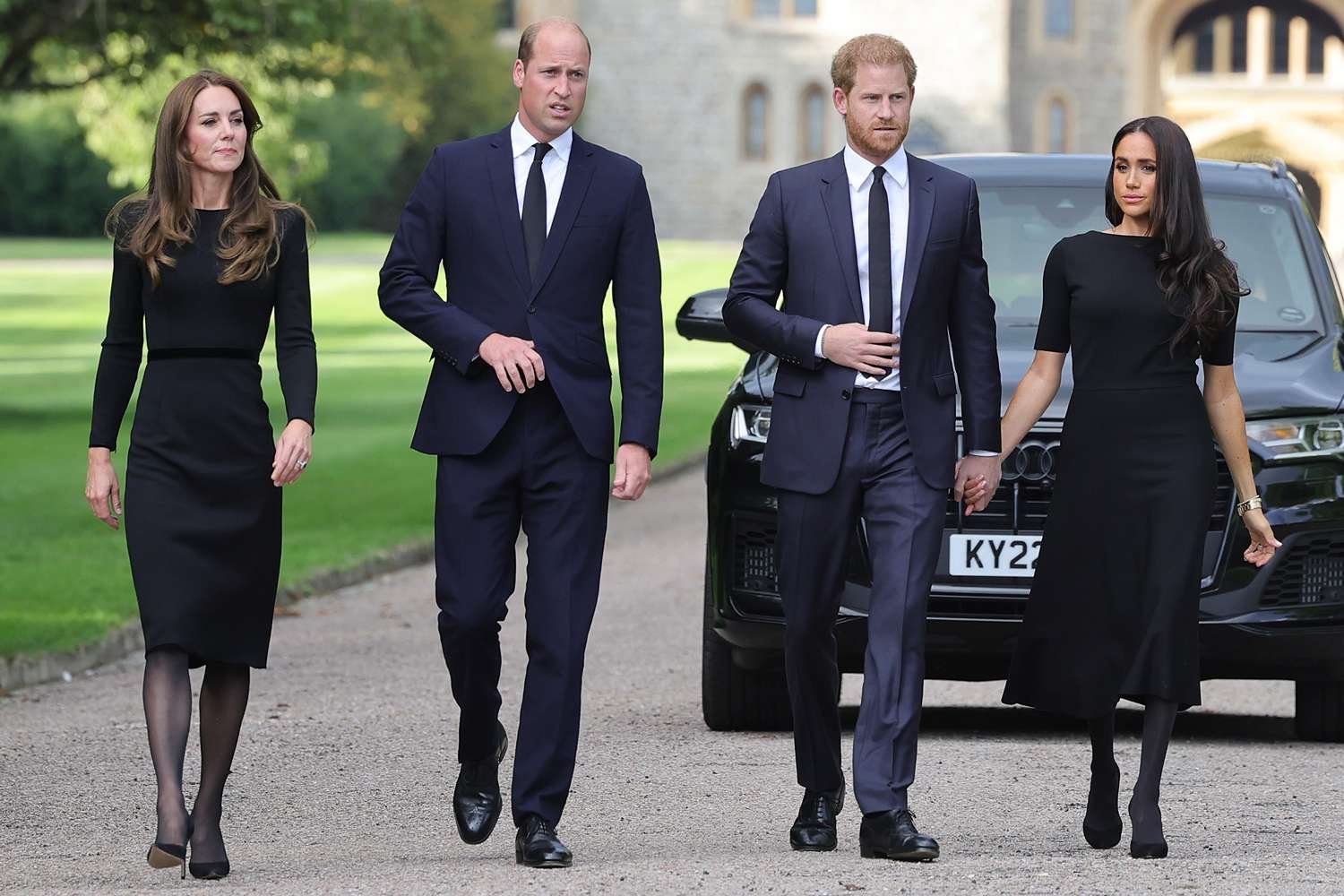 Will Kate Middleton and Prince William See Meghan Markle and Prince Harry During Their U.S. Visit?