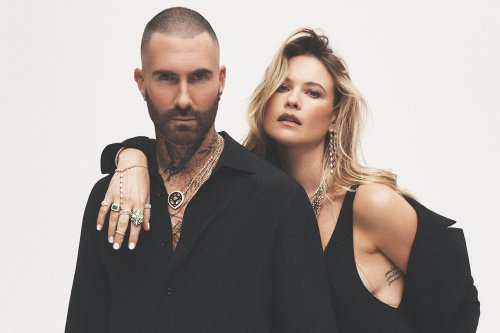 Adam Levine and Behati Prinsloo Flaunt Their Love in New Jewelry Campaign — See the Steamy Photos!