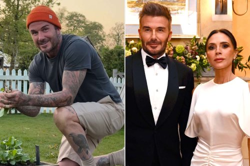 Victoria Beckham Ribs Husband David Over Gardening Clothes: 'You Know You're Married to a Fashion Icon'