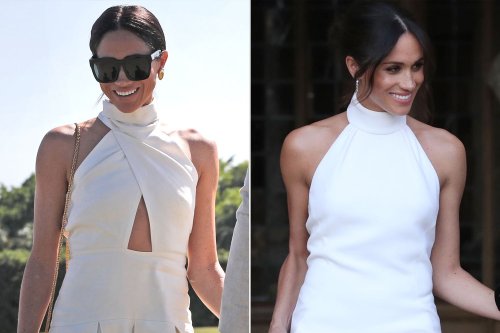 Meghan Markle's Polo Dress Called Back to Her Royal Wedding Look — and Its Name Might Have a Tie to Prince Harry!