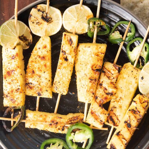 Spicy Grilled Pineapple