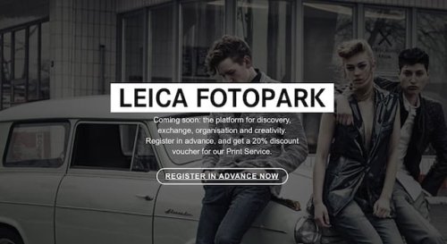 Leica Unveils Fotopark: A Photo Sharing, Cloud Storage and Printing Service for Photographers