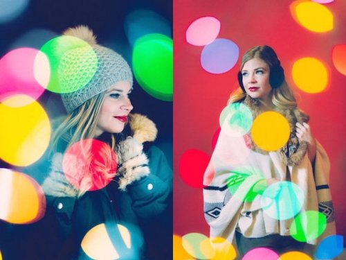 Photo Idea: Shoot Through Christmas Lights to Get a Holiday Bokeh Effect on the Cheap