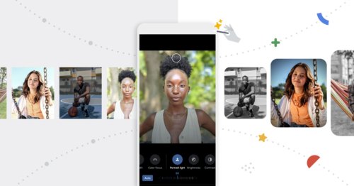 Google Photos Gets AI 'Portrait Light' Tool and One-Tap Edits