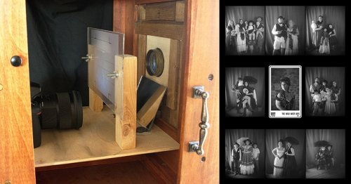 Digitizing a Reproduction 1865 Box Camera for Authentic Vintage Use