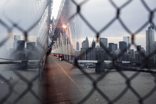 New York City Photographed Through a Glass Prism