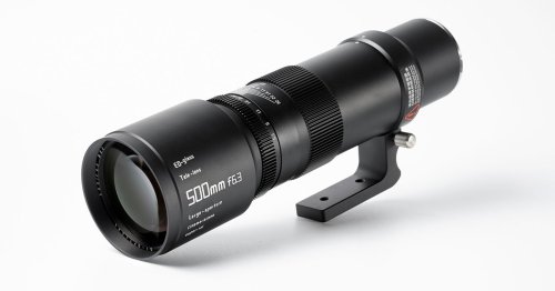 TTArtisan's New 500mm f/6.3 Full-Frame Mirrorless Lens is Just $329