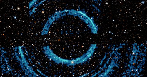 NASA Photographs Huge Rings of Light Surrounding a Black Hole