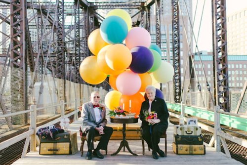 Touching 61st Anniversary Photos Inspired by the Pixar Movie 'Up!'