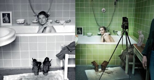 Annie Leibovitz Recreates Photo of Lee Miller in Hitler's Bathtub With Kate Winslet