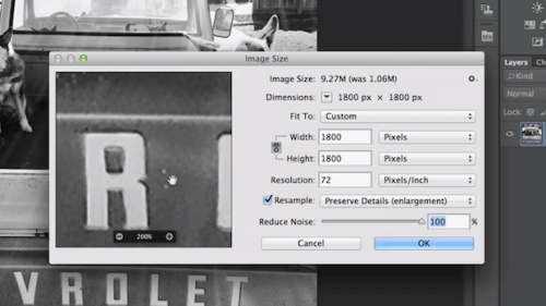Quick Tip: A Great Way to Resize Low-Res Images in Photoshop
