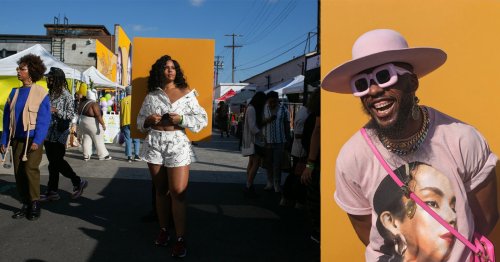 Photographer's Vibrant Portraits from LA's Black Market Flea
