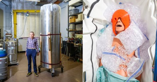 Photographer Visits Creepy Cryogenic Chamber Where 200 Bodies Are Stored