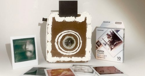 Photographer Made a Working Instant Film Camera Out of Gingerbread