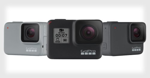 GoPro Unveils the HERO7 Black, Silver, and White Action Cameras