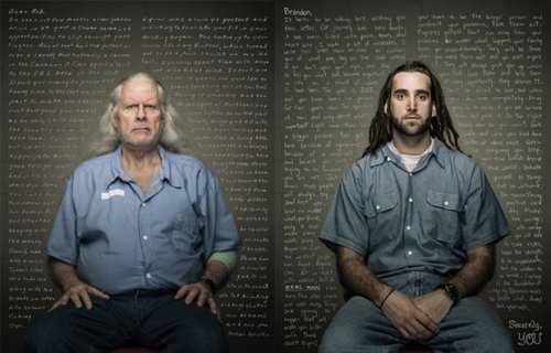 Convicts Share Words of Wisdom with their Younger Selves in Powerful Photo Series