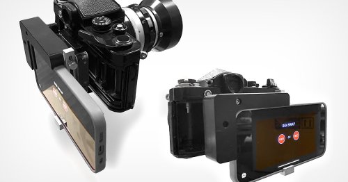 The DiGi Swap Lets Film Cameras Shoot Directly to an iPhone
