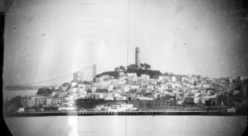 Photos of San Francisco in 1951, Snapped Through a Navy Submarine Periscope