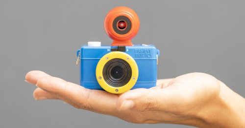 Lomography's Fisheye Baby is a Fully Functional Pocket-Sized Film Camera