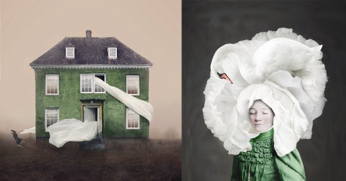 Photographer's Conceptual Series Looks Like Surrealist Paintings