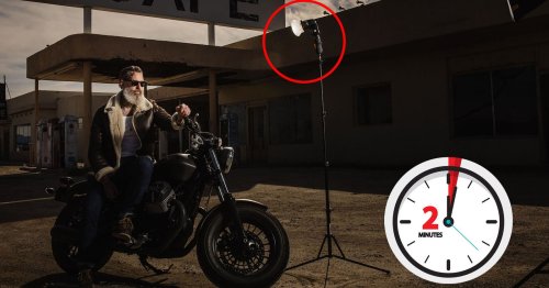 How to Remove Light Stands via Compositing in Less Than 2 Minutes