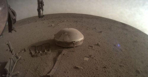 InSight Mars Lander Sends Final Image with Solar Panels Covered in Dust