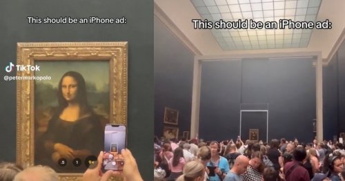 Video of Mona Lisa in Crowded Louvre Starts Debate on iPhone Zoom
