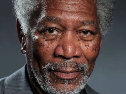 This Photo of Morgan Freeman Will Blow Your Mind, Because It's not a Photo at All